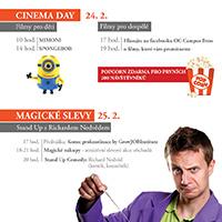Campus Square pořádá Cinema day a Magické nákupy