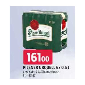 Archiv Pilsner Urquell Pivo Le K Sv Tl X L Plechovka Ml V