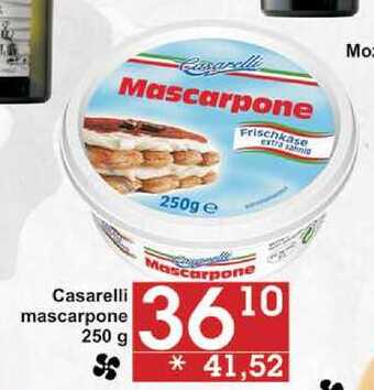 Casarelli Mascarpone 250 G V Akci AkcniCeny Cz