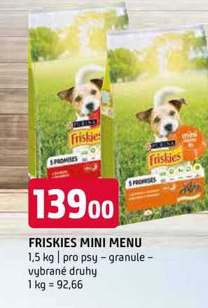 ARCHIV Friskies Granule pro kočky 4 kg v akci platné do 22 2 2022