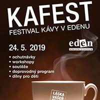 Kafest provoní nákupní centrum Eden