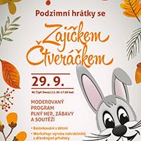 Nedělní zábavné odpoledne se Zajíčkem Čtveráčkem