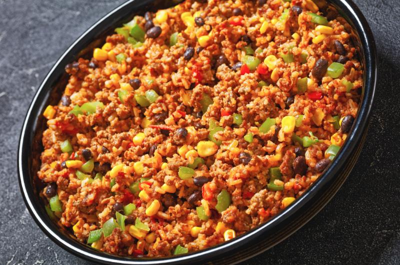 Burrito rýže z jednoho hrnce: Rychlé a snadné jídlo plné chuti