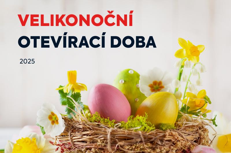Otevírací doba Velikonoce 2025: Kdy nakoupíte a kdy zůstanou obchody zavřené?