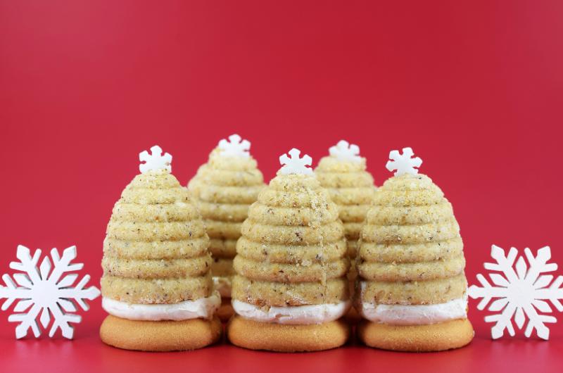 Pistáciová vosí hnízda: Vánoční lahůdka, která okouzlí už na první pohled