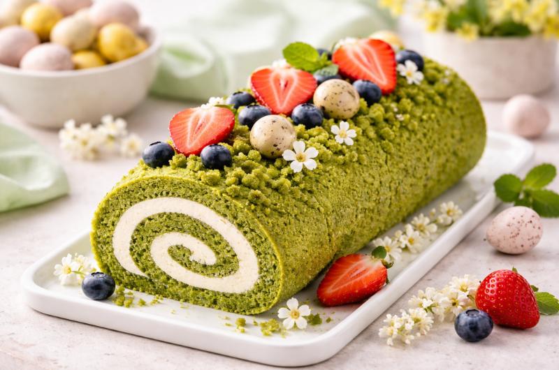 Velikonoční hit, který všichni chtějí: Mechová roláda jako z cukrárny