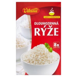 Vitana Rýže dlouhozrnná 8 x 100g Vitana Rýže dlouhozrnná 8 x 100g
