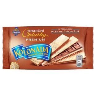 Opavia Kolonáda Tradiční oplatky premium 92g, vybrané druhy Opavia Kolonáda Tradiční oplatky premium 92g, vybrané druhy
