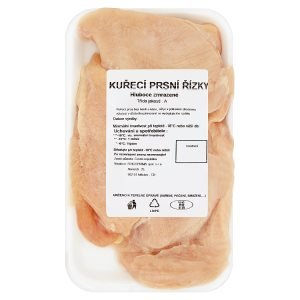 Kuřecí prsní řízky hluboce zmrazené 500g Kuřecí prsní řízky hluboce zmrazené 500g