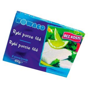 Nowaco Rybí porce filé 4 ks 400g Nowaco Rybí porce filé 4 ks 400g