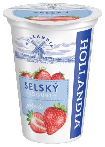 Hollandia Selský jogurt ochucený 200g Hollandia Selský jogurt ochucený 200g