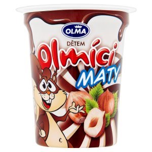 Olma Olmíci Maty smetanová přesnídávka s kakaem a oříšky 110g Olma Olmíci Maty smetanová přesnídávka s kakaem a oříšky 110g