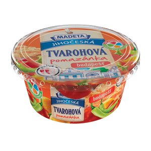 Jihočeská tvarohová pomazánka s příchutí 135g Jihočeská tvarohová pomazánka s příchutí 135g