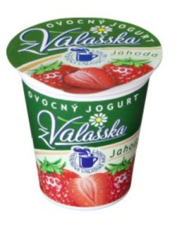 Ovocný jogurt z Valašska 150g, vybrané druhy Ovocný jogurt z Valašska 150g, vybrané druhy