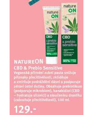 Natureon NATUREON CBD & Prebio Sensitive v akci | AkcniCeny.cz