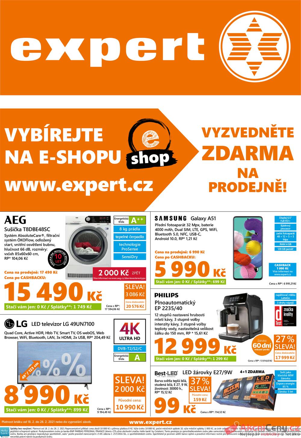 Leták Expert - Expert od 18.2. do 28.2.2021 - strana 1 Leták Expert - Expert od 18.2. do 28.2.2021 - strana 1