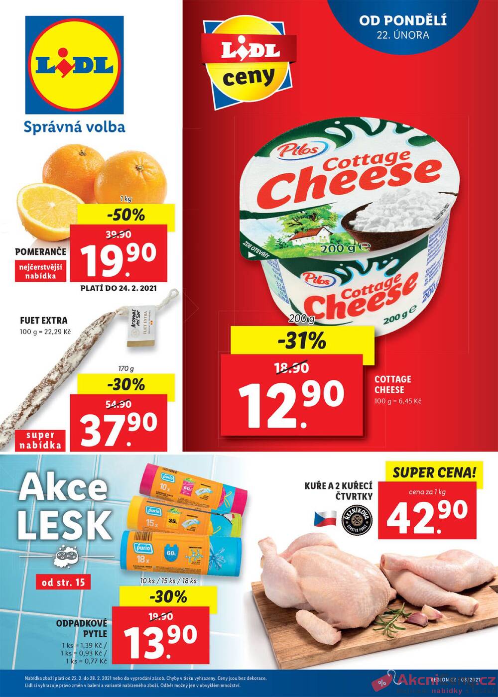 Leták Lidl - Lidl Akce lesk od 22.2. do 28.2.2021 - strana 1 Leták Lidl - Lidl Akce lesk od 22.2. do 28.2.2021 - strana 1