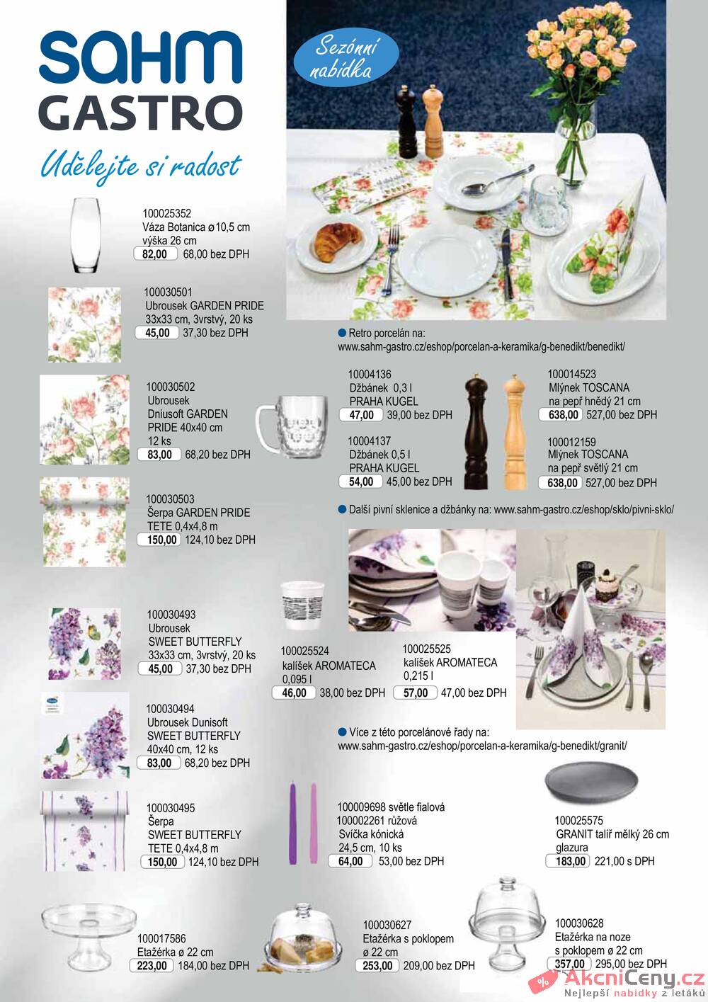 Leták Sahm Gastro - Sahm Gastro Retail od 19.5. do 30.7.2021 - strana 1 Leták Sahm Gastro - Sahm Gastro Retail od 19.5. do 30.7.2021 - strana 1