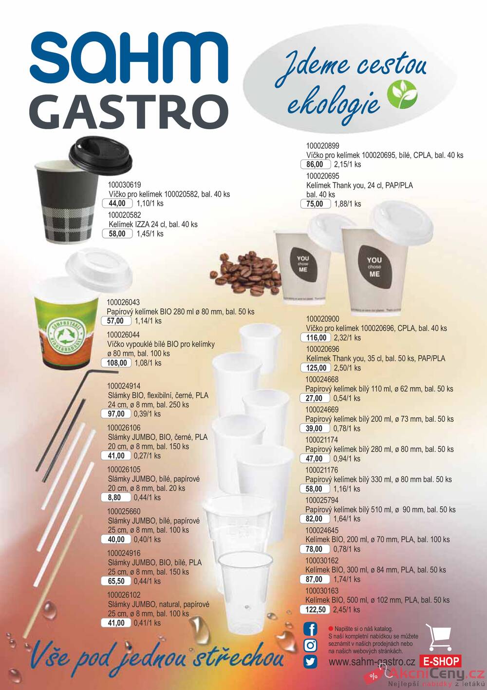 Leták Sahm Gastro - Sahm Gastro od 21.5. do 31.7.2021 - strana 1 Leták Sahm Gastro - Sahm Gastro od 21.5. do 31.7.2021 - strana 1