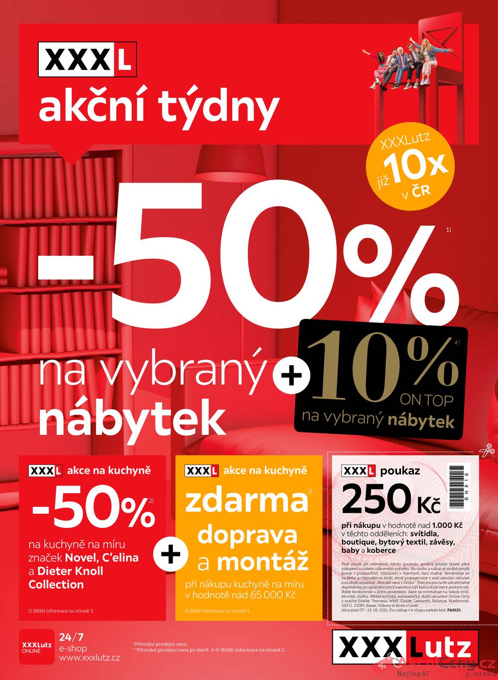 Leták XXXLutz - XXXlutz II. od 7.6. do 20.6.2021 - strana 1 Leták XXXLutz - XXXlutz II. od 7.6. do 20.6.2021 - strana 1