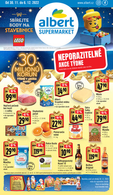 Leták Albert Supermarket od 30.11. do 6.12.2022