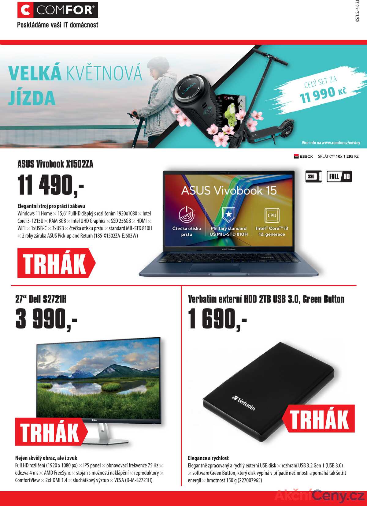 Leták Comfor strana 1/8