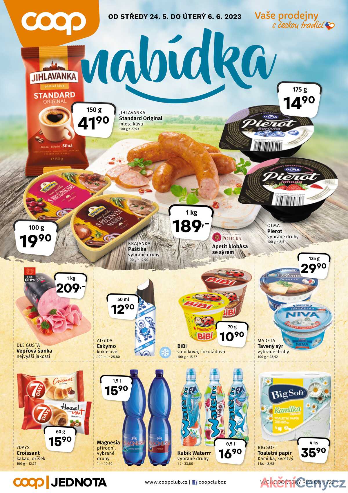 Leták Coop strana 1/4