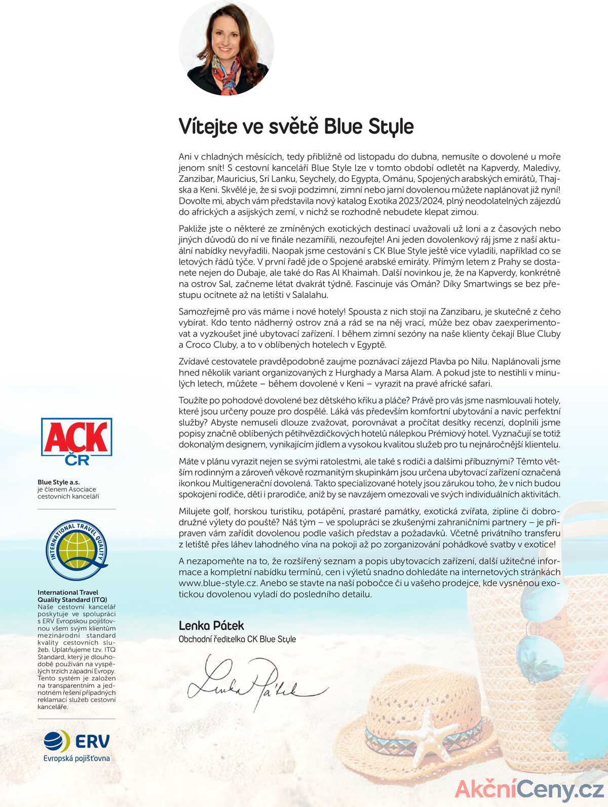 Leták CK Blue Style strana 3/544