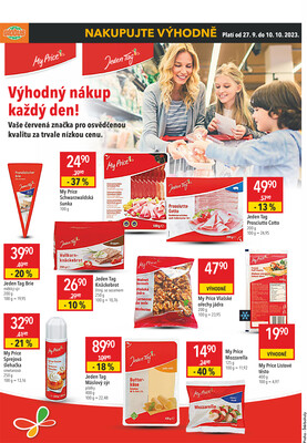 Leták Globus Praha Štěrboholy L3 27.9. - 3.10.