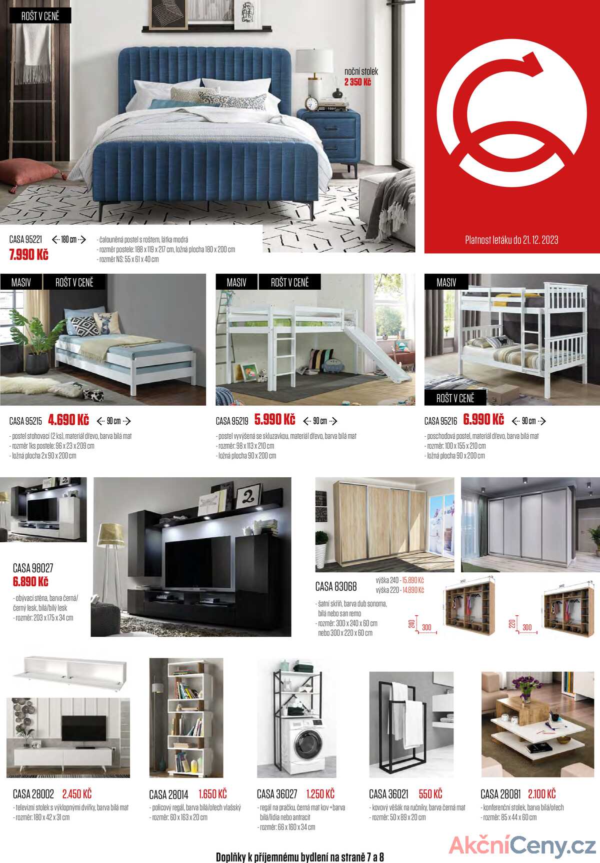 Leták Casarredo strana 1/8