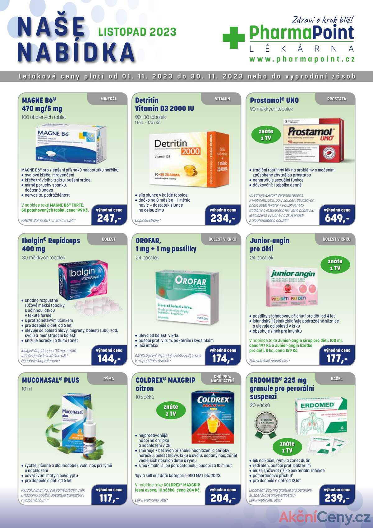 Leták PharmaPoint strana 1/6
