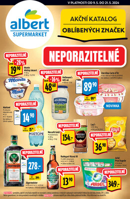 Leták Albert Supermarket katalog Brand od 9.5. do 21.5.2024