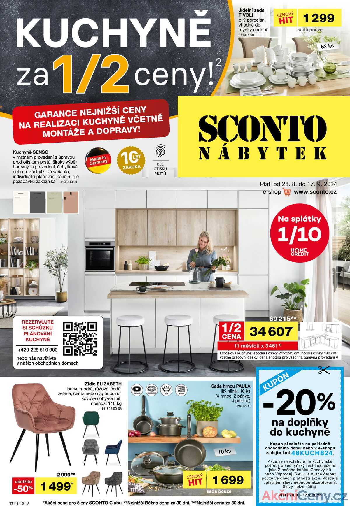 Leták SCONTO nábytek strana 1/24