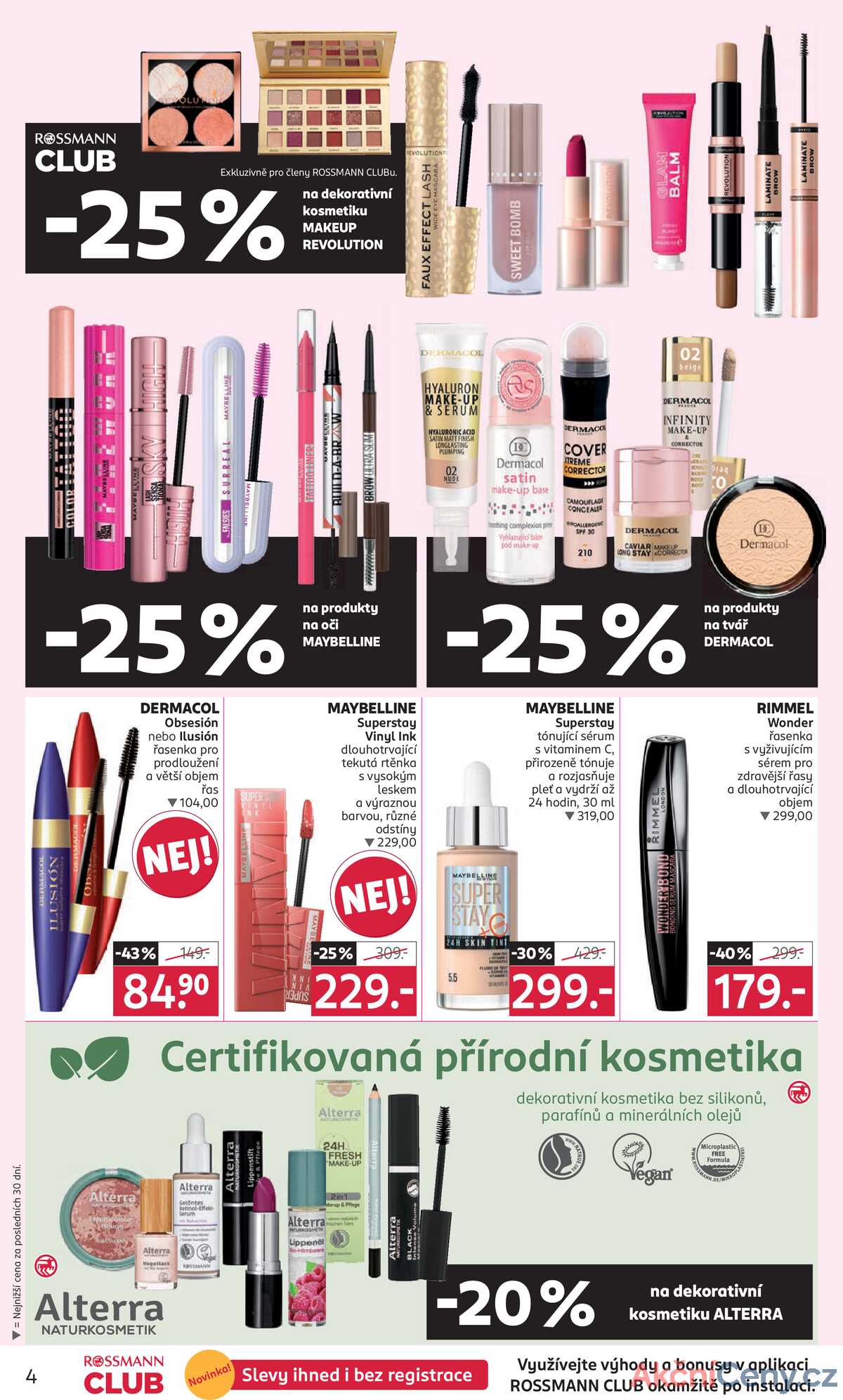 Leták Rossmann strana 4/21