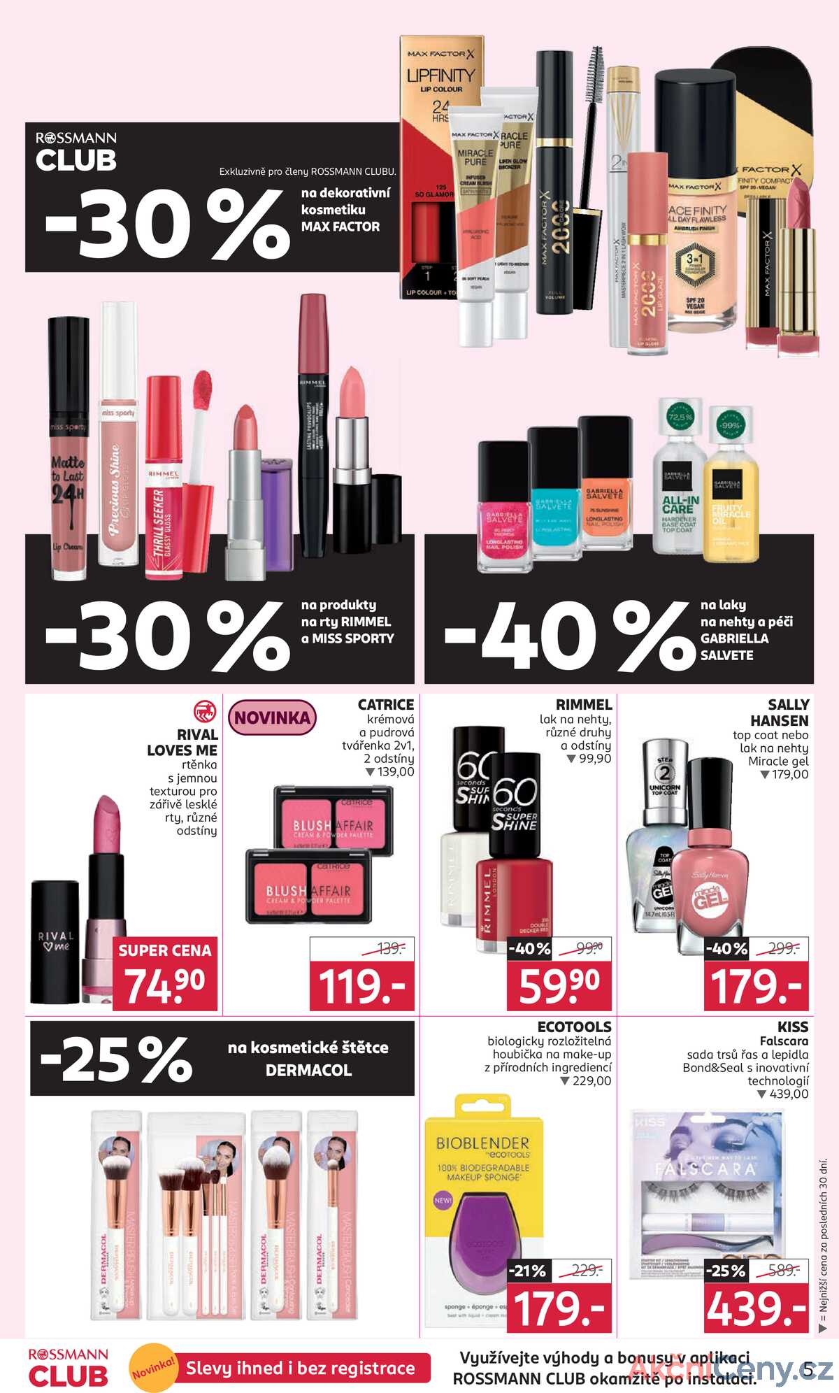 Leták Rossmann strana 5/21