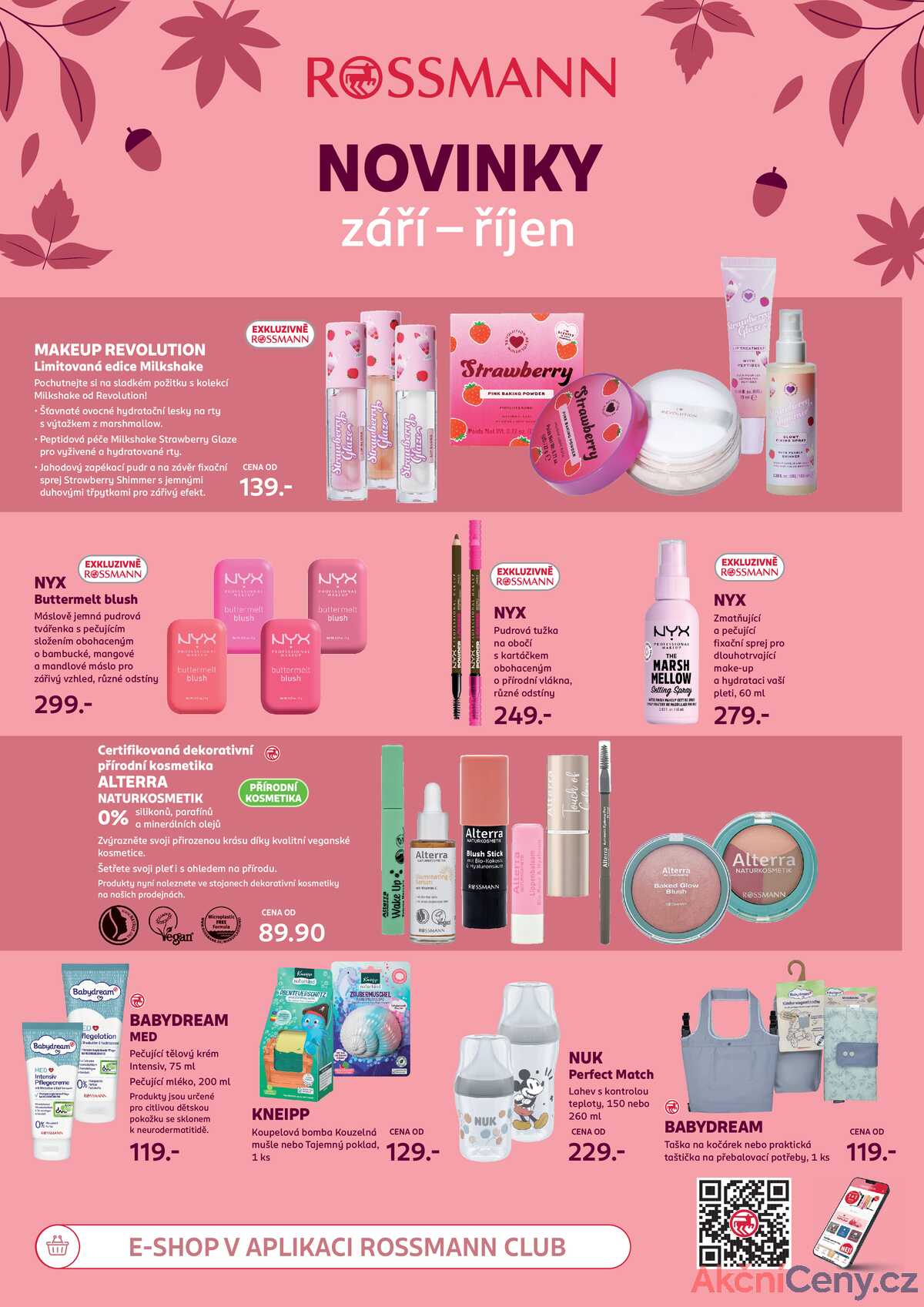 Leták Rossmann strana 1/2