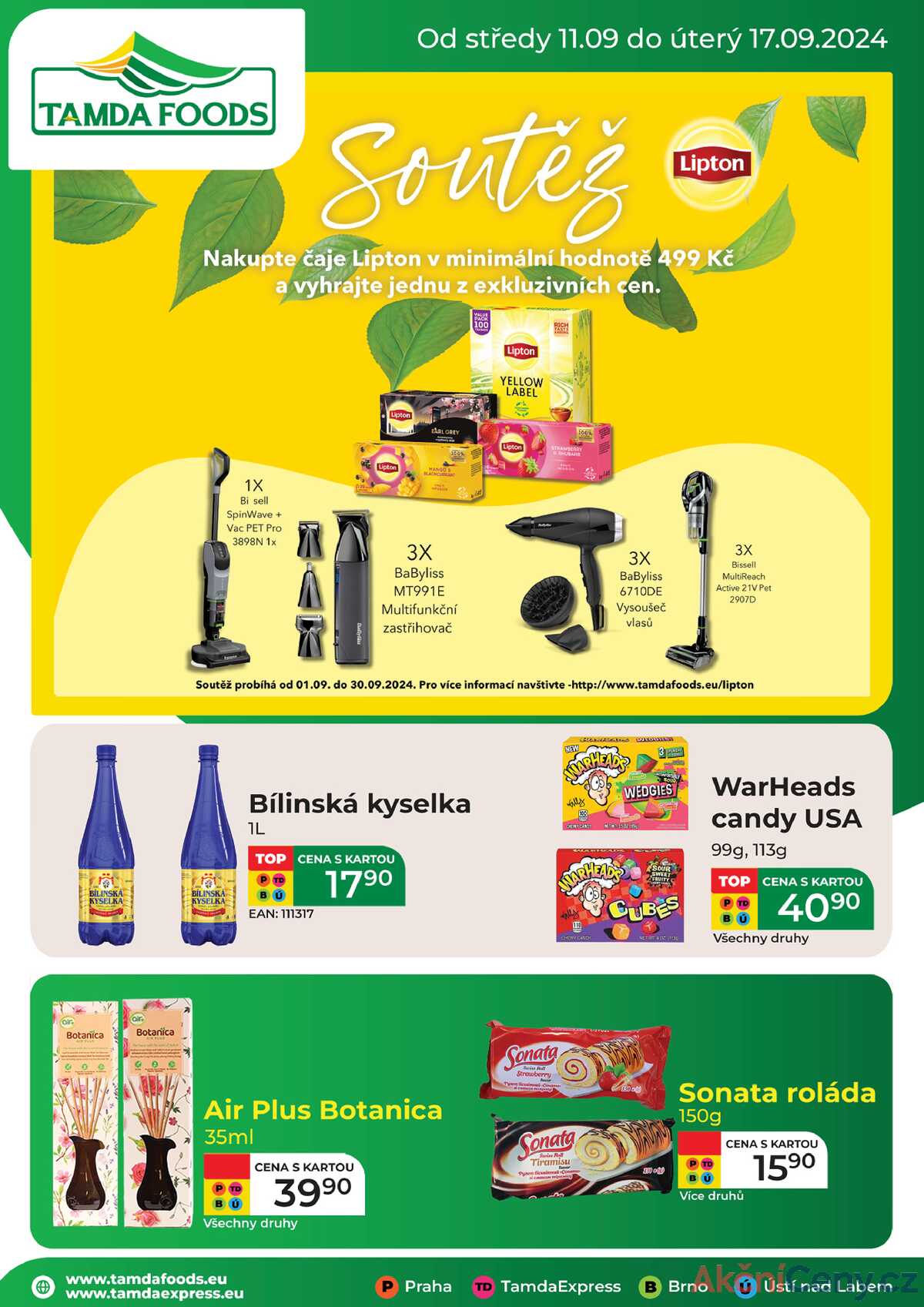 Leták Tamda Foods strana 1/44