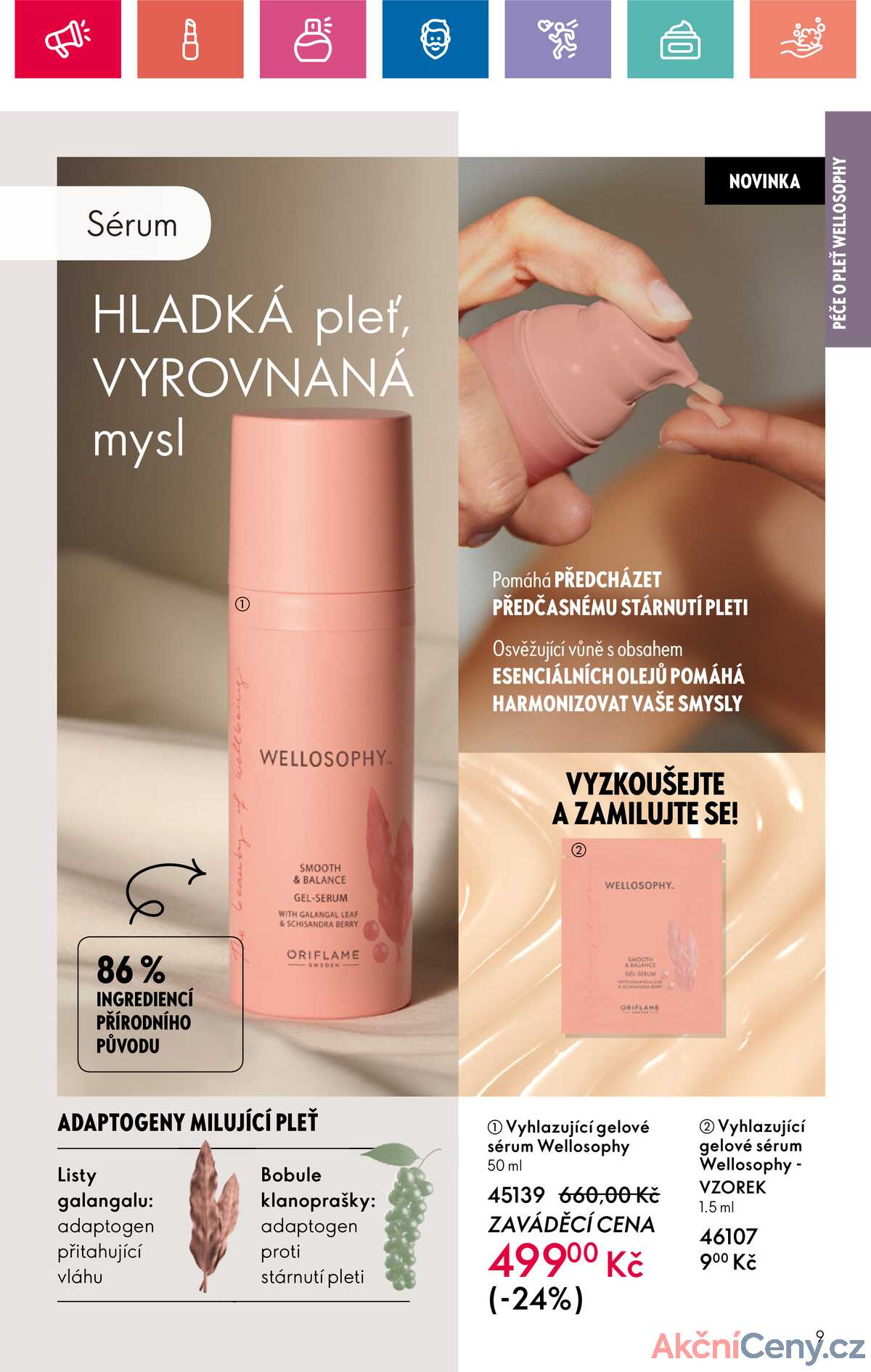 Leták Oriflame strana 9/182