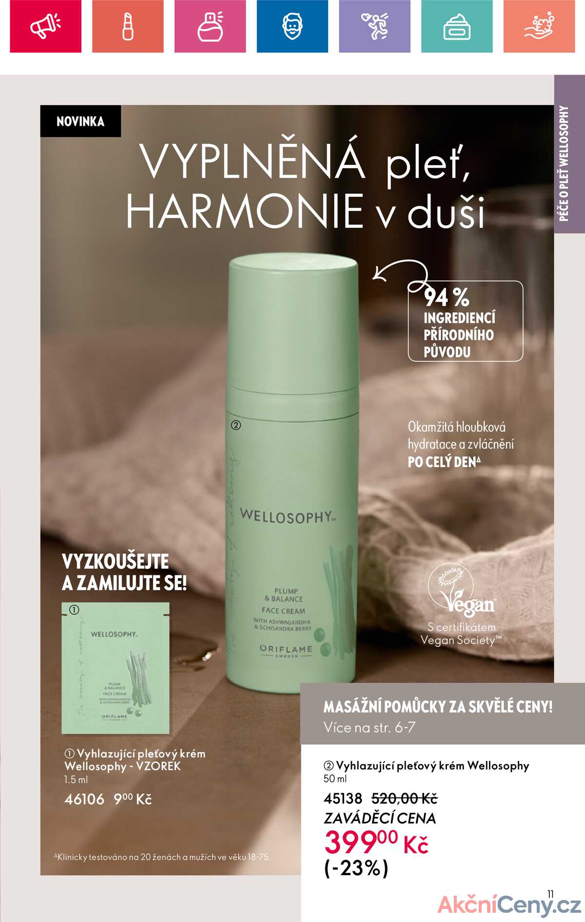 Leták Oriflame strana 11/182