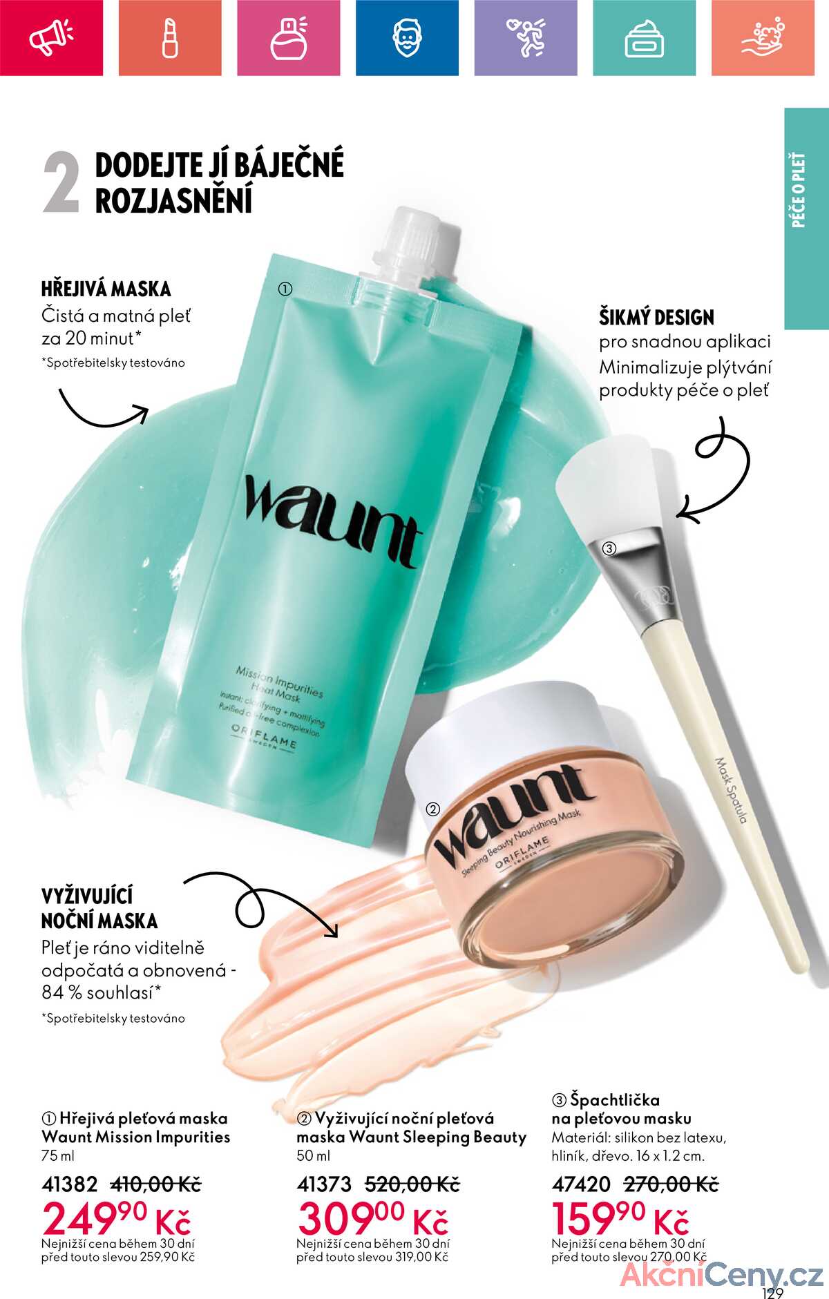 Leták Oriflame strana 129/182