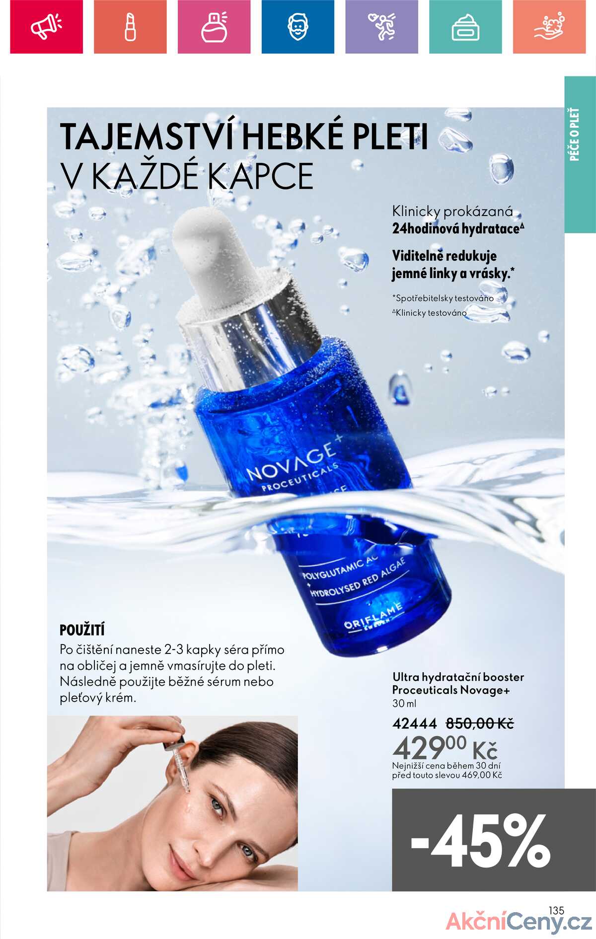 Leták Oriflame strana 135/182