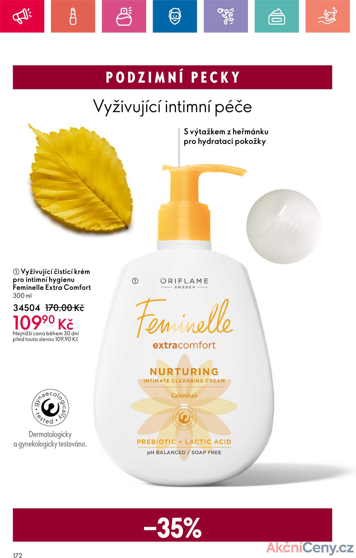 Leták Oriflame strana 172/182