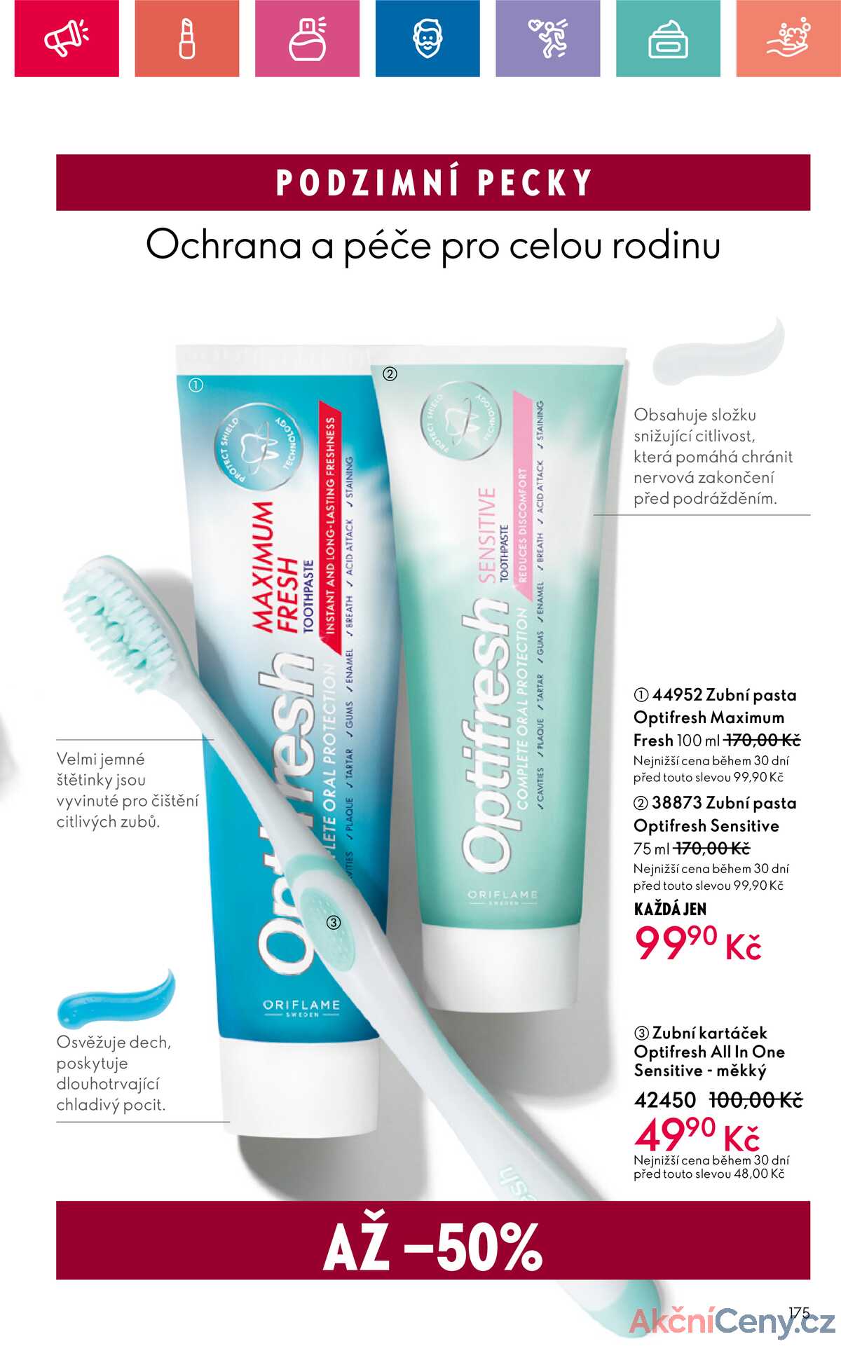 Leták Oriflame strana 175/182