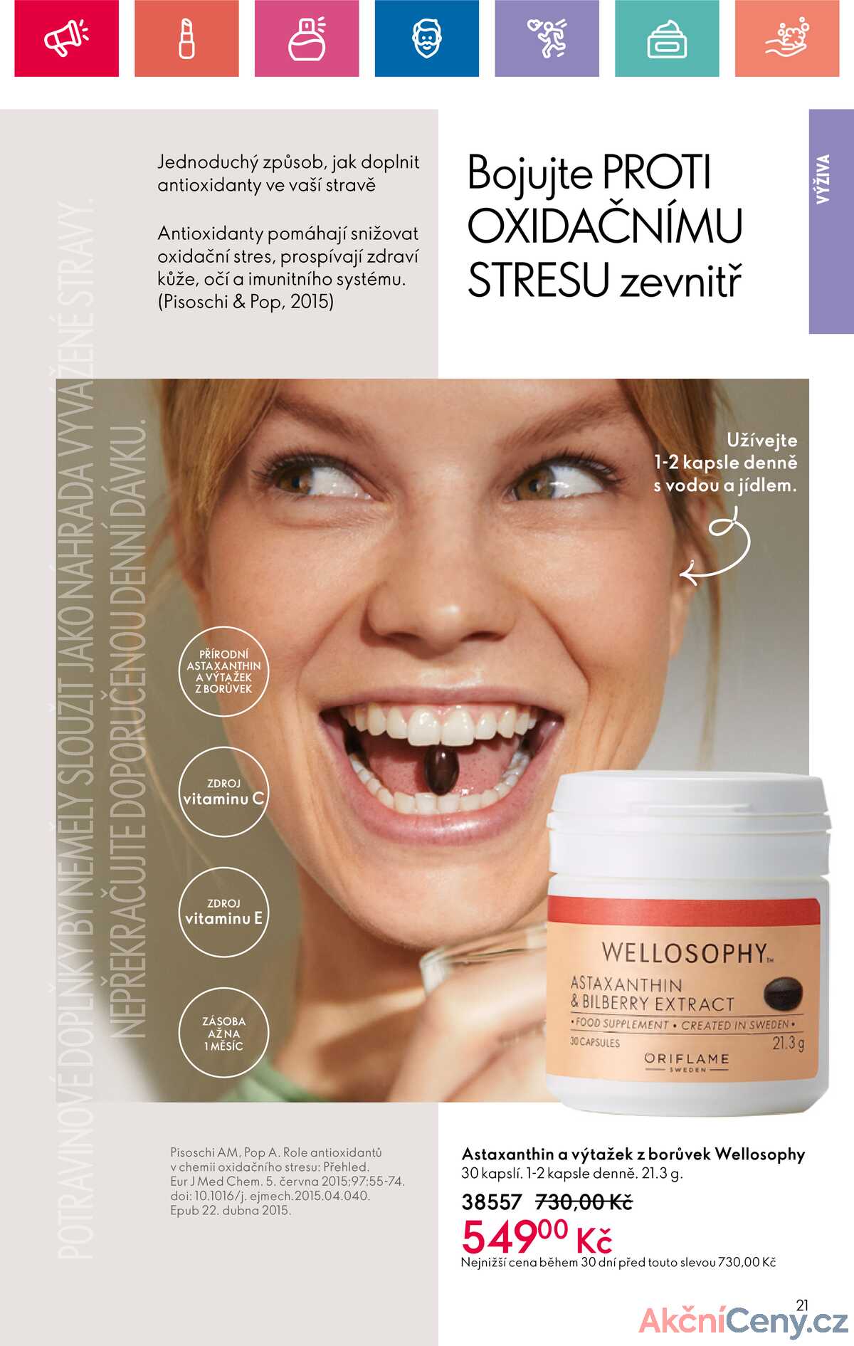 Leták Oriflame strana 21/182