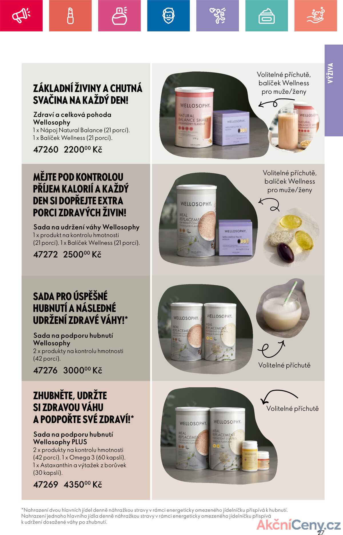 Leták Oriflame strana 27/182