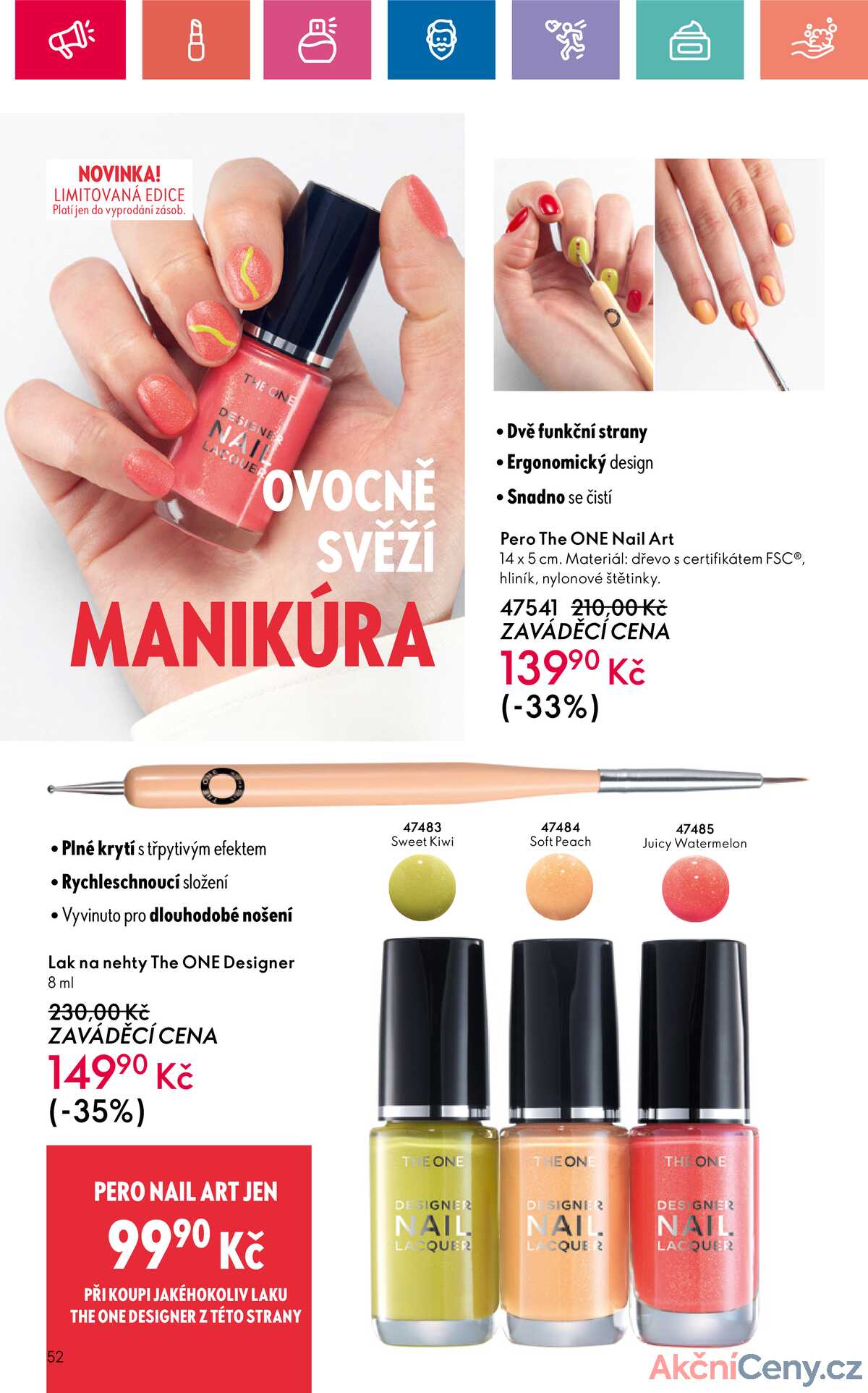 Leták Oriflame strana 52/182