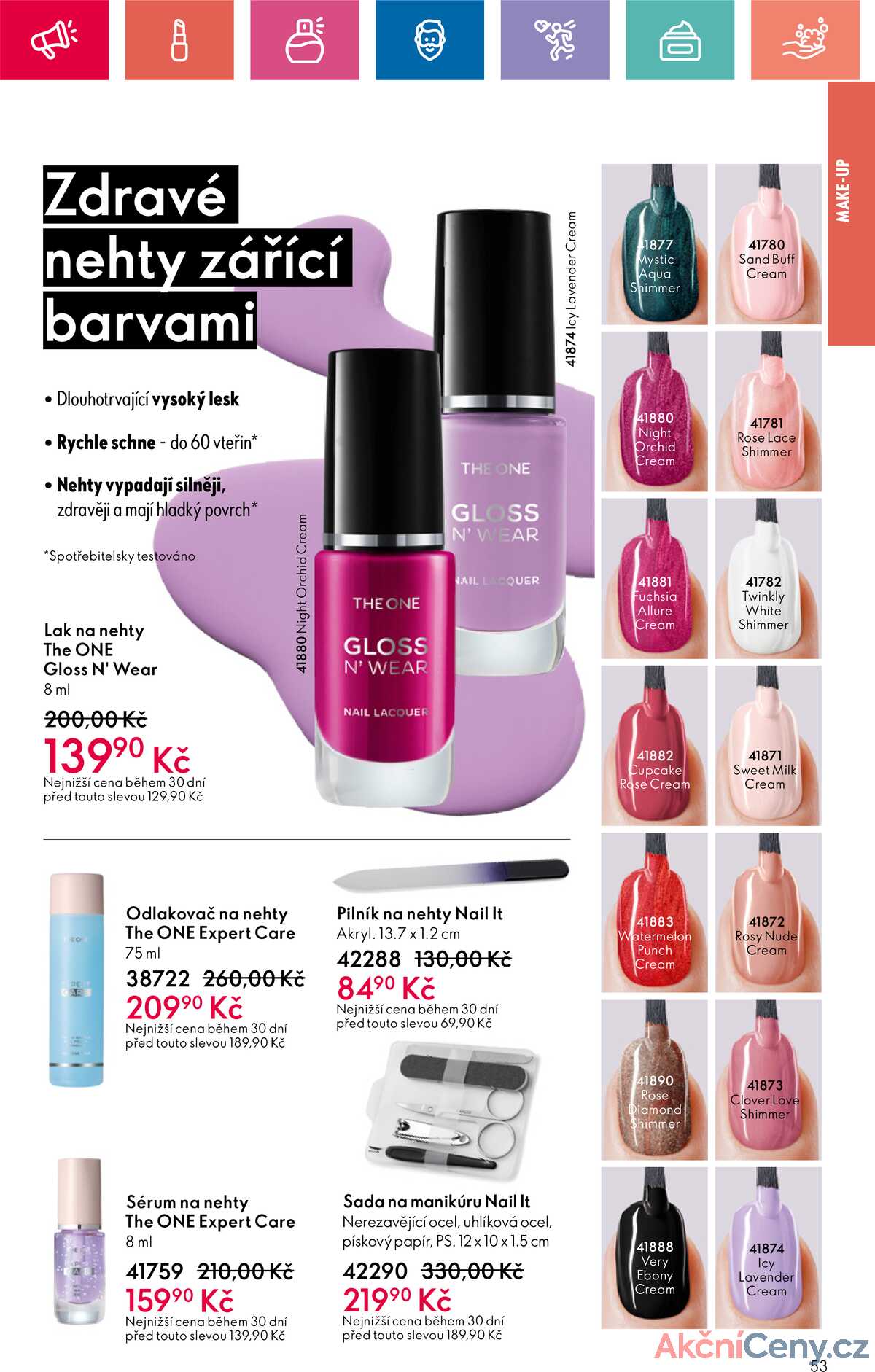 Leták Oriflame strana 53/182