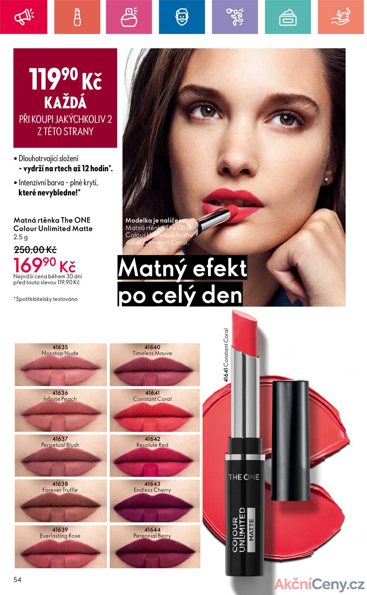 Leták Oriflame strana 54/182