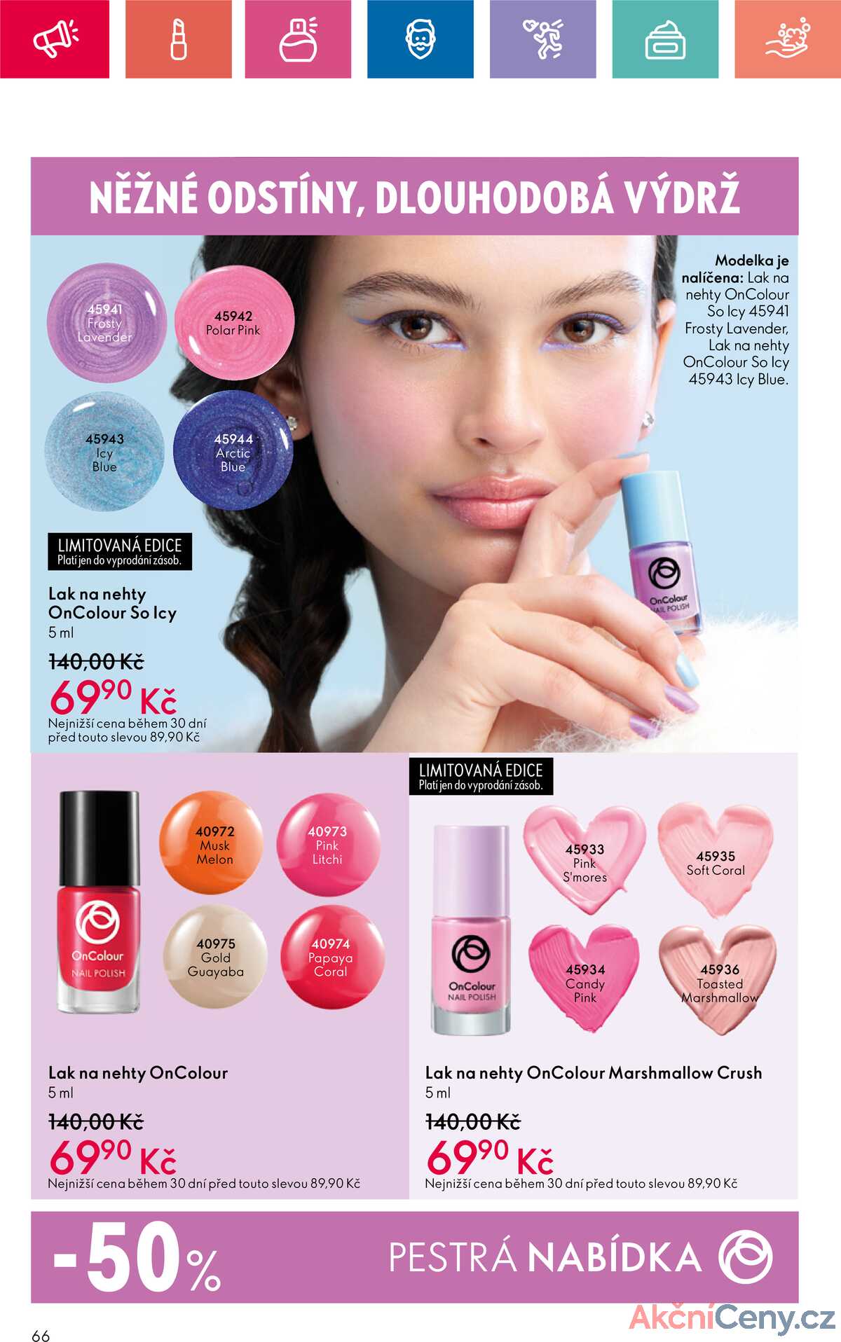 Leták Oriflame strana 66/182