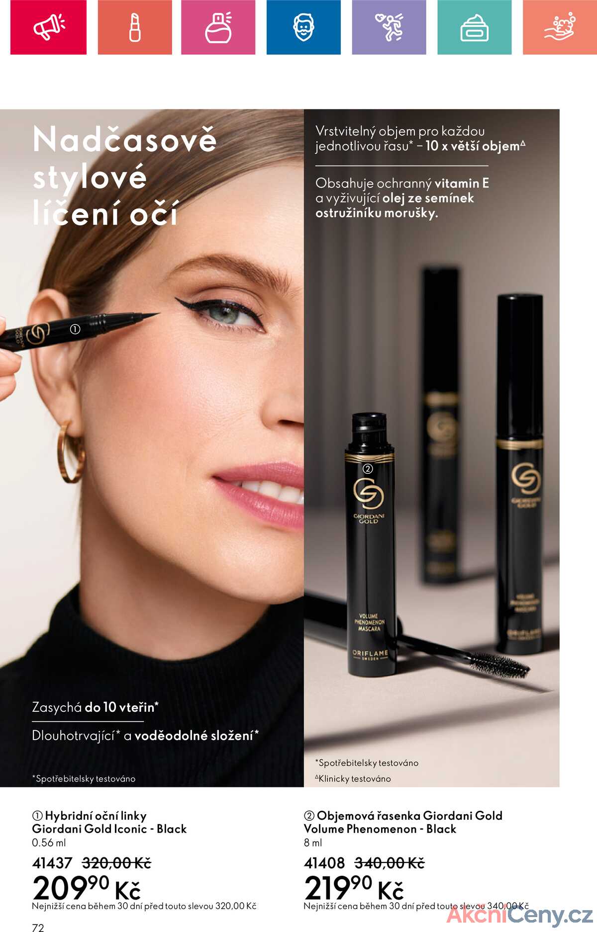 Leták Oriflame strana 72/182